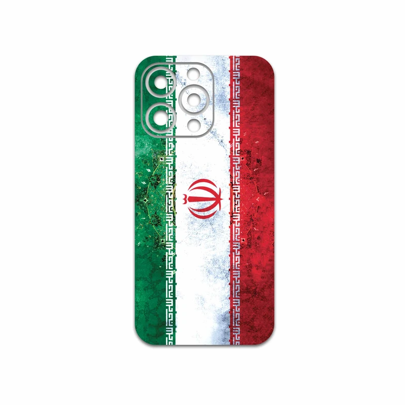برچسب پوششی ماهوت مدل Iran-Flag-1 مناسب برای گوشی موبایل اپل iphone 13 Pro