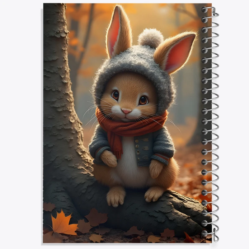 دفتر لیست خرید 50 برگ خندالو طرح خرگوش کیوت کد F5536