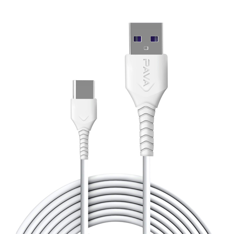 کابل تبدیل USB به USB-C پاواریال مدل PA-DC98 طول 1 متر