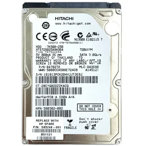 HITACHI 5K500-250 Internal Hard Drive 250GB