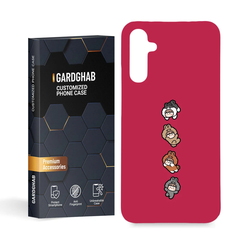 کاور گارد قاب مدل دخترانه مناسب برای گوشی موبایل سامسونگ  Galaxy A34 5g