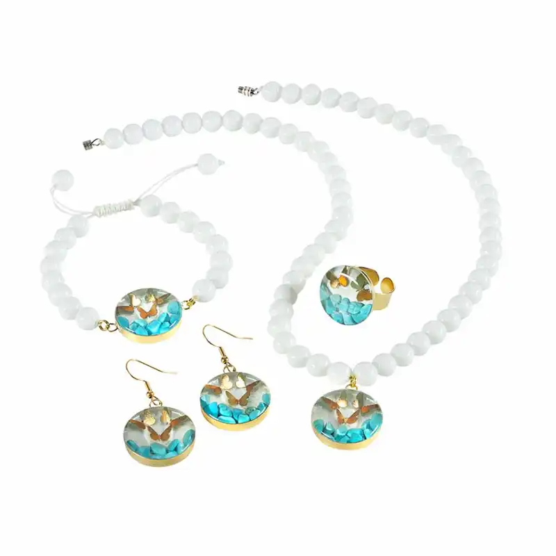 نیم ست زنانه آلتین هنر مدل سه پروانه