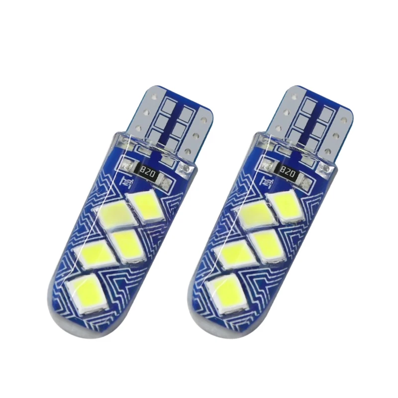 لامپ سکن خودرو اچ اف دی مدل 10SMD بسته دو عددی