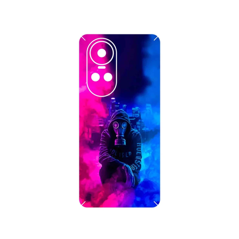 برچسب پوششی ماهوت مدل Smoke Rainbow Digital Art 2 مناسب برای گوشی موبایل اپو Reno 10 5G