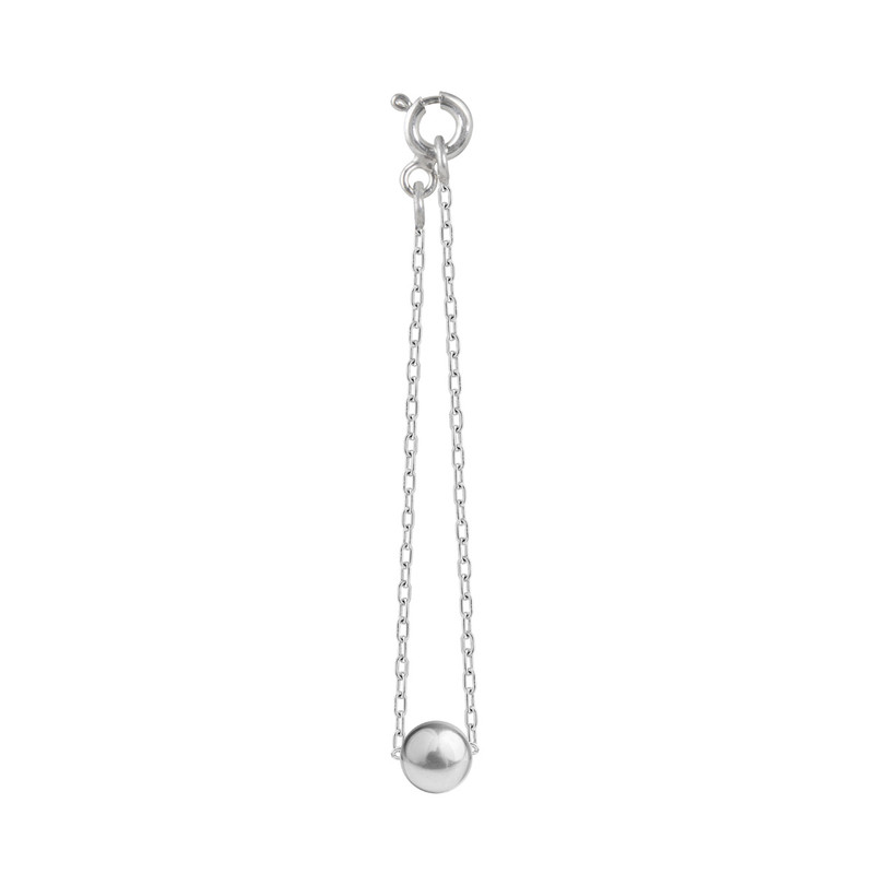 آویز ساعت نقره زنانه ریسه گالری مدل گوی 2039