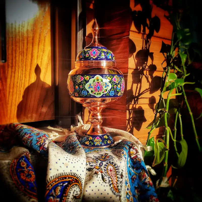 شکلات خوری مسی مدل پرداز کد 27