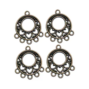 آویز گردنبند مدل قلب کد Fr289 بسته 4 عددی