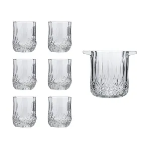 Luminarc Brighton icebox And Tumblers