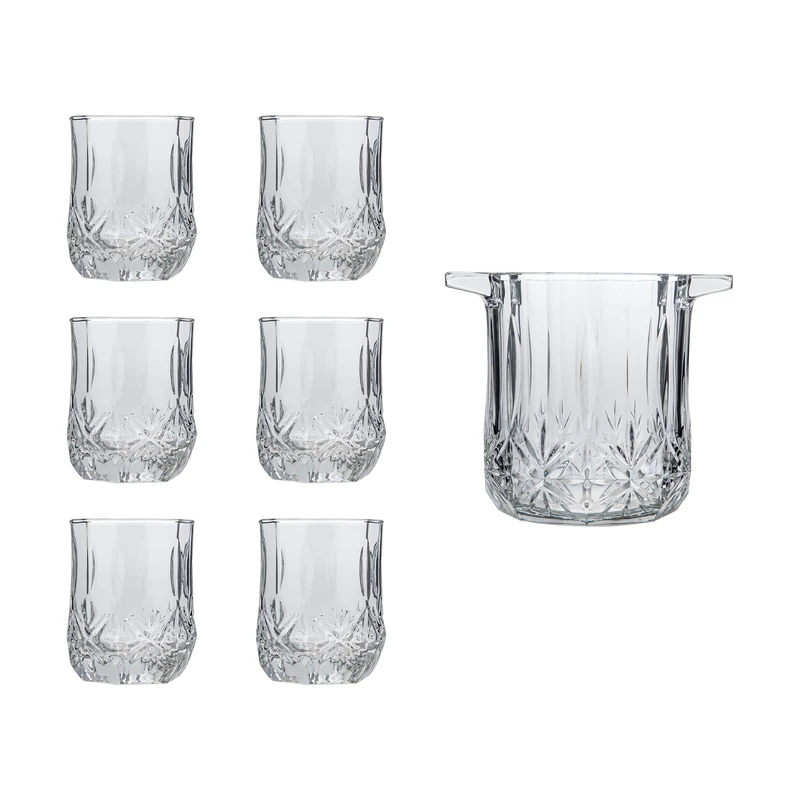 ست یخدان و لیوان لومینارک مدل27 Brighton