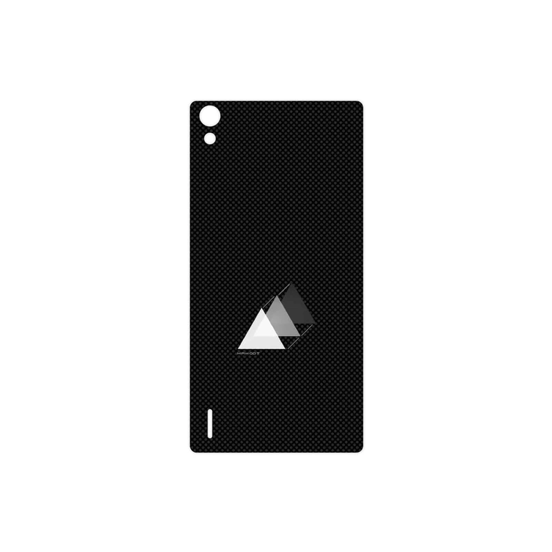 برچسب پوششی ماهوت مدل Minimal 3 Triangle Icon مناسب برای گوشی موبایل هوآوی Ascend P7