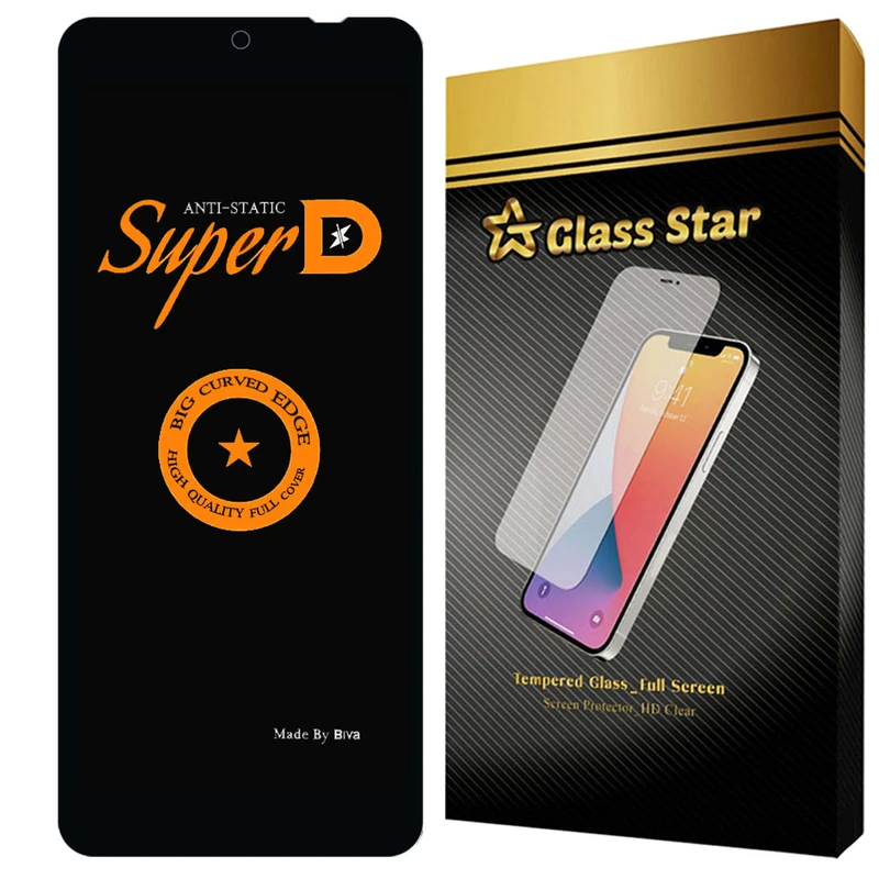 محافظ صفحه نمایش گلس استار مدل SUBIG30 مناسب برای گوشی موبایل شیائومی Redmi 12 4G / Redmi 12 5G / Redmi Note 13R 5G / آنر X7b / تی سی ال 40 NxtPaper / تکنو Spark 10 Pro 4G / اینفینیکس Hot 20s