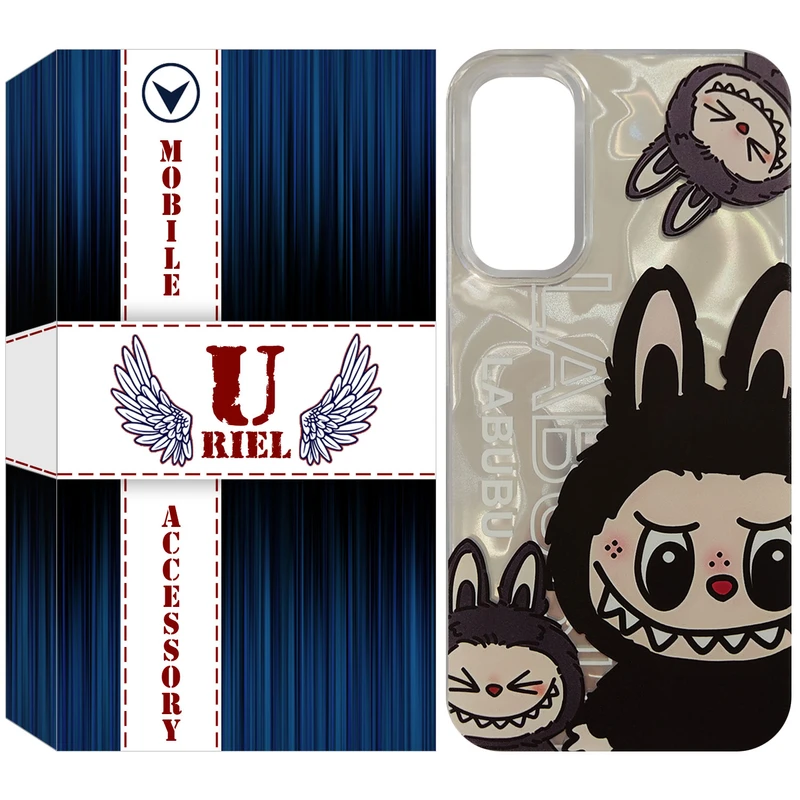 کاور یوریل مدل HLG طرح عروسک لبوبو مناسب برای گوشی موبایل سامسونگ Galaxy A55