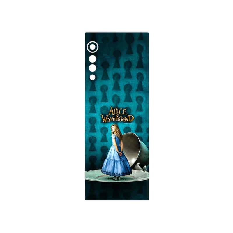 برچسب پوششی ماهوت مدل Alice in Wonderland مناسب برای گوشی موبایل ال جی Velvet 5G