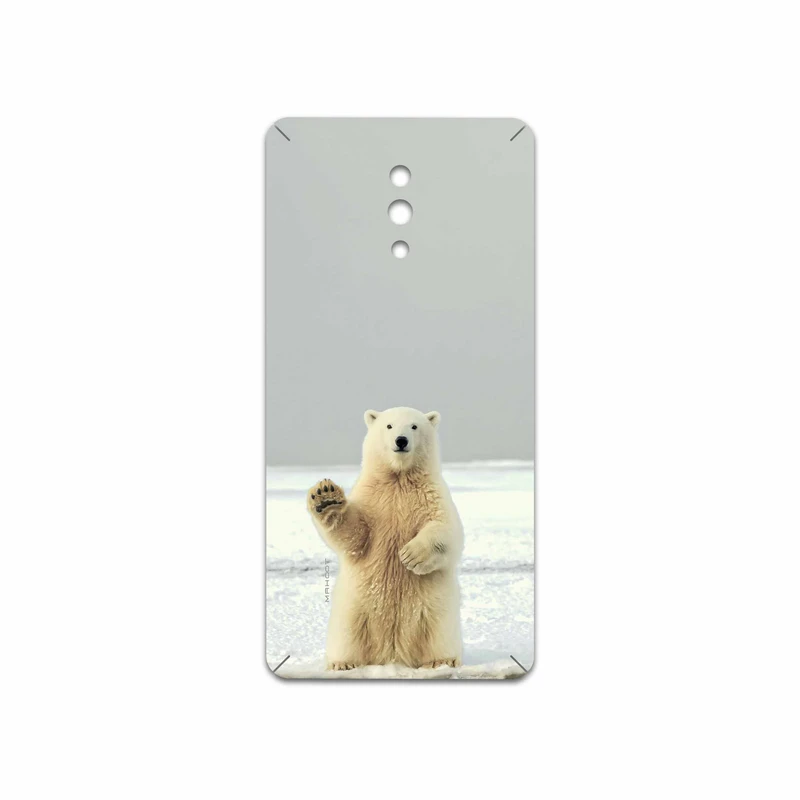 برچسب پوششی ماهوت مدل Polar bear مناسب برای گوشی موبایل اپو RENO 10X