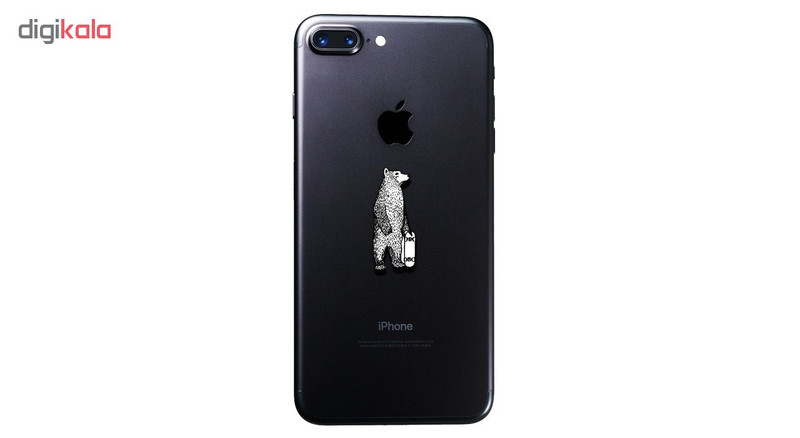 استیکر تزئینی موبایل طرح خرس کد 3