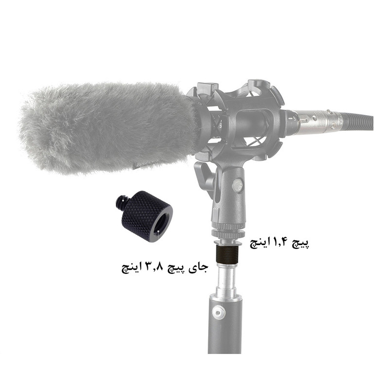 سر سه پایه پلوز مدل Adapter Screw