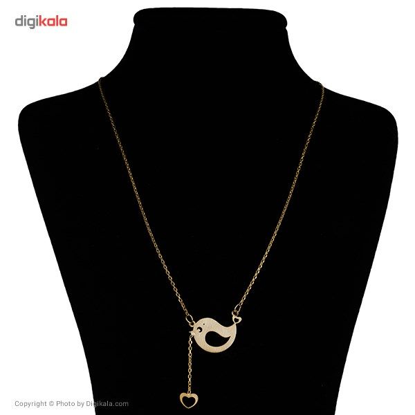 گردنبند طلا 18 عیار زنانه مایا ماهک مدل MM0364 -  - 2