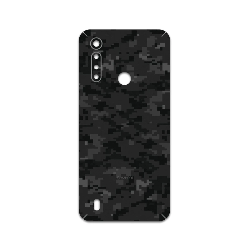 برچسب پوششی ماهوت مدل Night-Army-Pixel مناسب برای گوشی موبایل موتورولا Moto e6 Plus