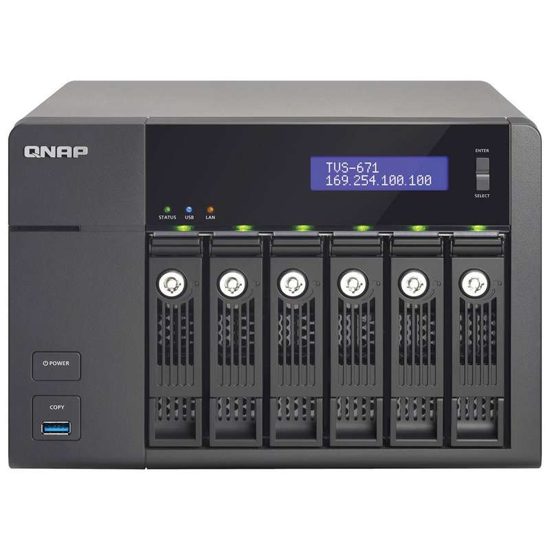 ذخیره ساز تحت شبکه کیونپ مدل TVS-671-i5-8G فاقد هارددیسک ذخیره ساز تحت شبکه کیونپ مدل TVS-671-i5-8G فاقد هارددیسک