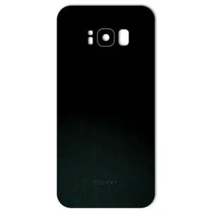 MAHOOT Black-suede Special Cover Sticker for Samsung S8