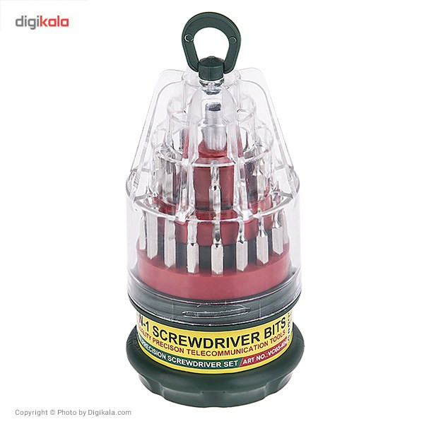 مجموعه 31 عددی سری پیچ گوشتی پاندا مدل VC03-404