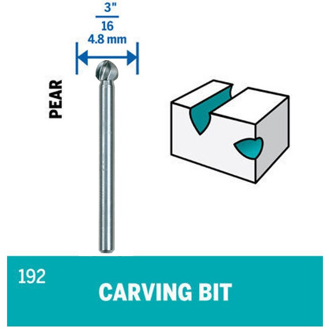 مجموعه 2 عددی سری فرز مینیاتوری درمل مدل 192 مجموعه 2 عددی سری فرز مینیاتوری درمل مدل 192