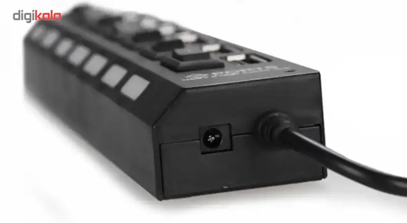 هاب 4 پورت USB 2.0 پورتز مدل HI-SPEED