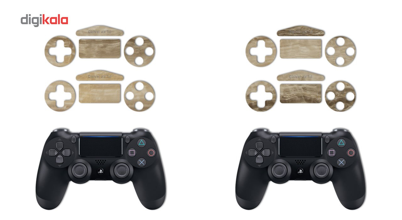 برچسب ماهوت مدل Vain-Cut-Marble Special  مناسب برای کنسول بازی PS4 Pro