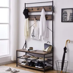 چوب لباسی مدل روستیک clothrack-1