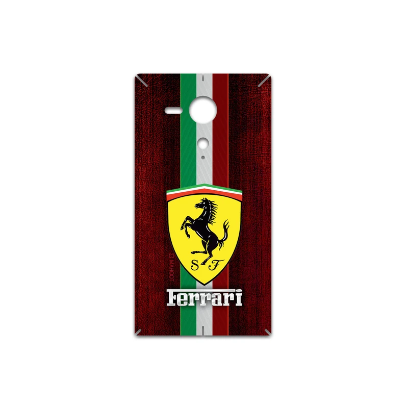 برچسب پوششی ماهوت مدل Ferrari مناسب برای گوشی موبایل سونی Xperia SP