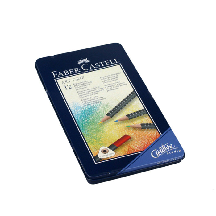 مداد رنگی 12 رنگ فابر کاستل مدل Art Grip