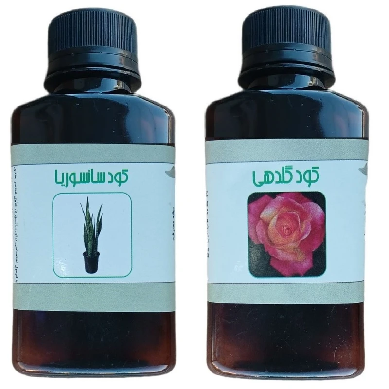 کود مایع سانسوریا و گلدهی مدل life drop حجم 110 میلی لیتر بسته 2 عددی