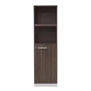 کمد اداری فرآذین مدل FAD-164-R بلوطی تیره