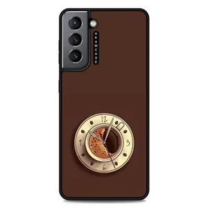 AKAM AMC-WSGS21-COFFEE-7 Cover For Samsung Galaxy S21