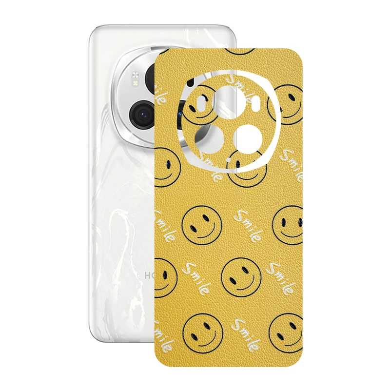 برچسب پوششی ریمکس مدل Leth طرح لبخند مناسب برای گوشی موبایل آنر Magic6 Pro