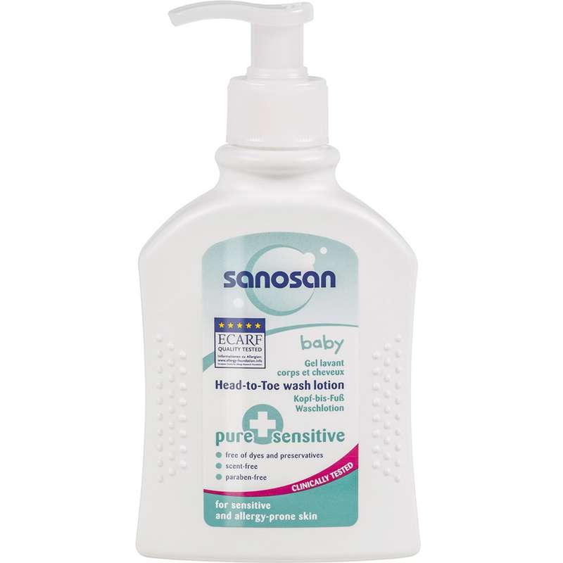 لوسیون بدن کودک سانوسان مدل Pure Plus Sensitive حجم 200 میلی لیتر لوسیون بدن کودک سانوسان مدل Pure Plus Sensitive حجم 200 میلی لیتر
