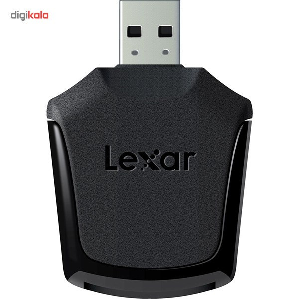 کارت حافظه SDXC لکسار مدل Professional کلاس 10 استاندارد UHS-II U3 سرعت 2000X به همراه ریدر UHS-II ظرفیت 64 گیگابایت