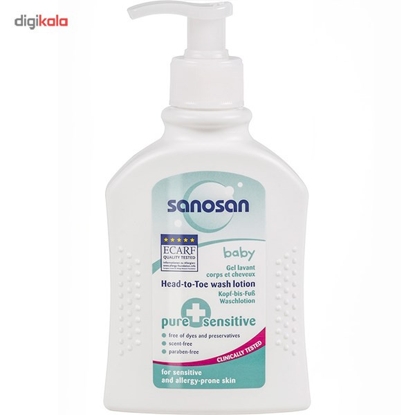 لوسیون بدن کودک سانوسان مدل Pure Plus Sensitive حجم 200 میلی لیتر لوسیون بدن کودک سانوسان مدل Pure Plus Sensitive حجم 200 میلی لیتر