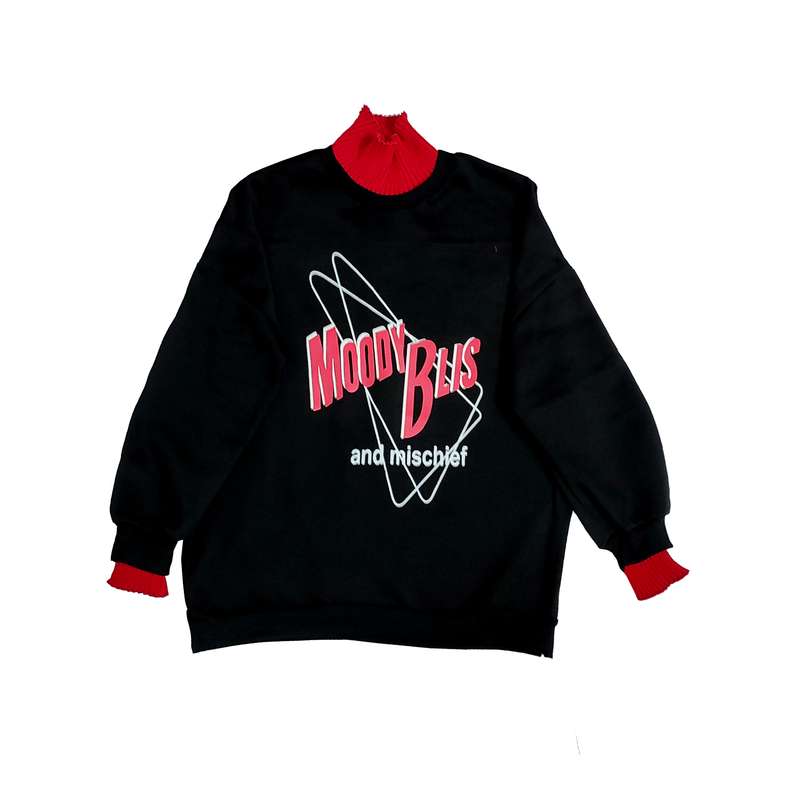 سویشرت زنانه مدل یقه اسکی