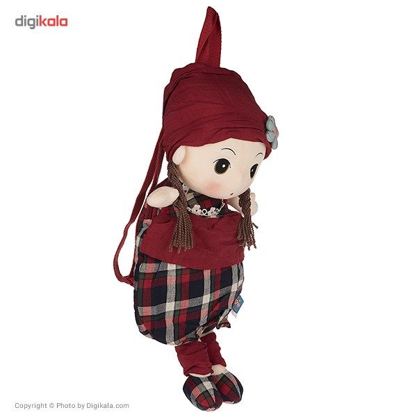 کوله پشتی اچ دبلیو دی مدل Red Plaid Dress