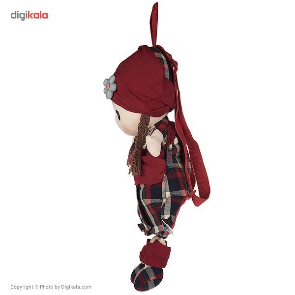 کوله پشتی اچ دبلیو دی مدل Red Plaid Dress