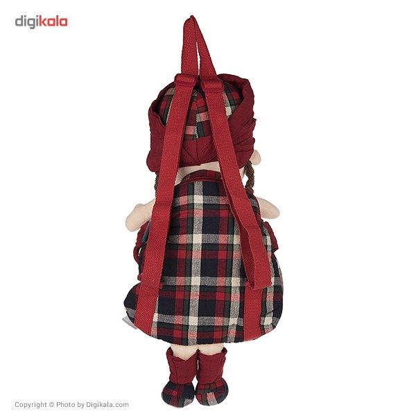 کوله پشتی اچ دبلیو دی مدل Red Plaid Dress