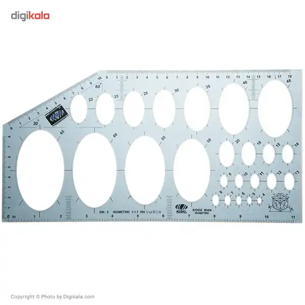 شابلون بیضی کیدوز