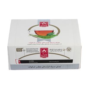 نقد و بررسی چای کیسه ای عطری خانواده چای دبش بسته 100 عددی توسط خریداران