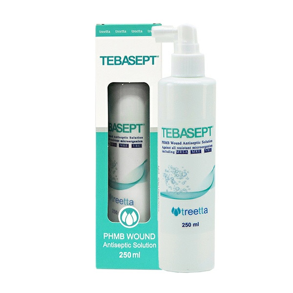 اسپری ضدباکتری زخم تریتا مدل طباسپت حجم 250 میلی لیتر