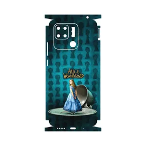 MAHOOT Alice in Wonderland-FullSkin Cover Sticker for Xiaomi Redmi 10C