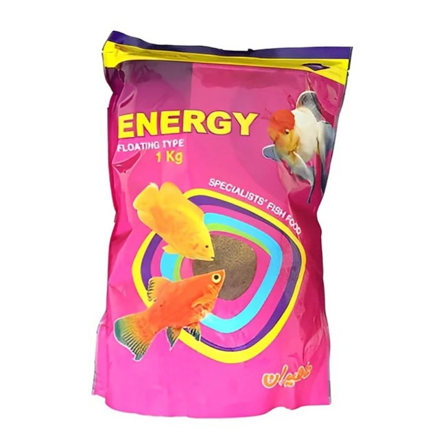 غذا خشک ماهی انرژی مدل فلوتینگ وزن 1 کیلوگرم