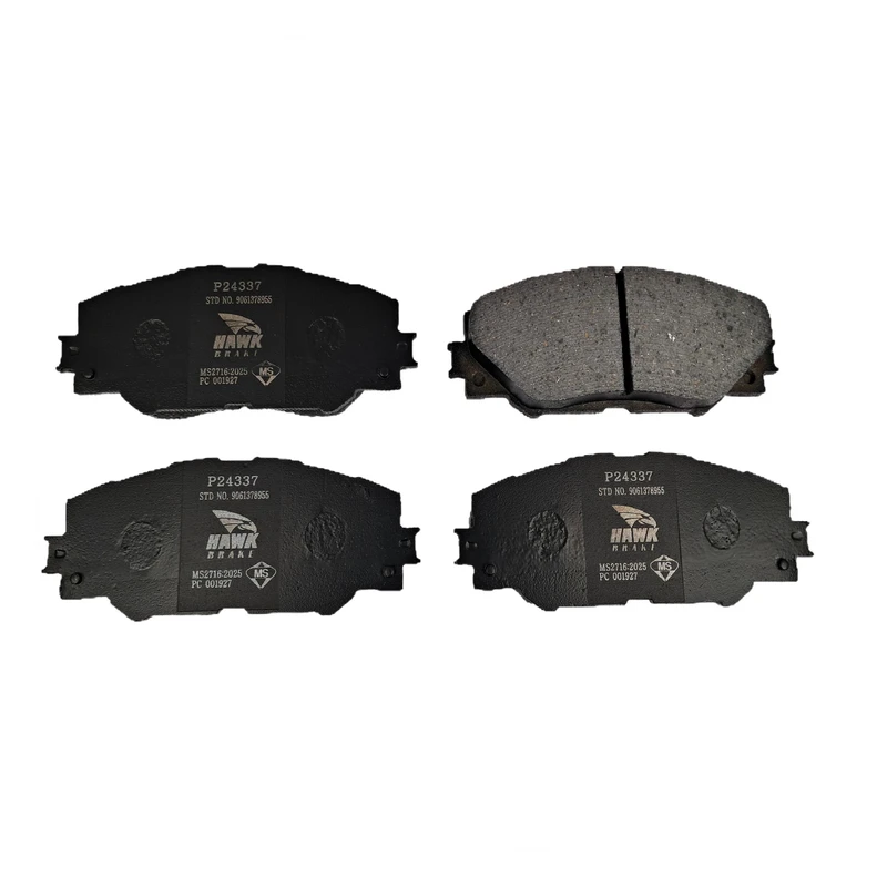 لنت ترمز جلو خودرو هاک بریک مدل P24337 دو جفت مناسب برای تویوتا RAV4