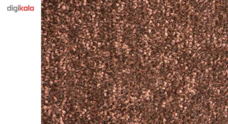 موکت سپاهان موکت طرح تافتینگ کات پایل زمینه قهوه ای کد 043