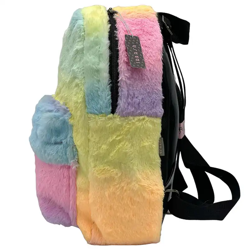 کوله پشتی زنانه ساراسا مدل Haftrang01 طرح پولیشی